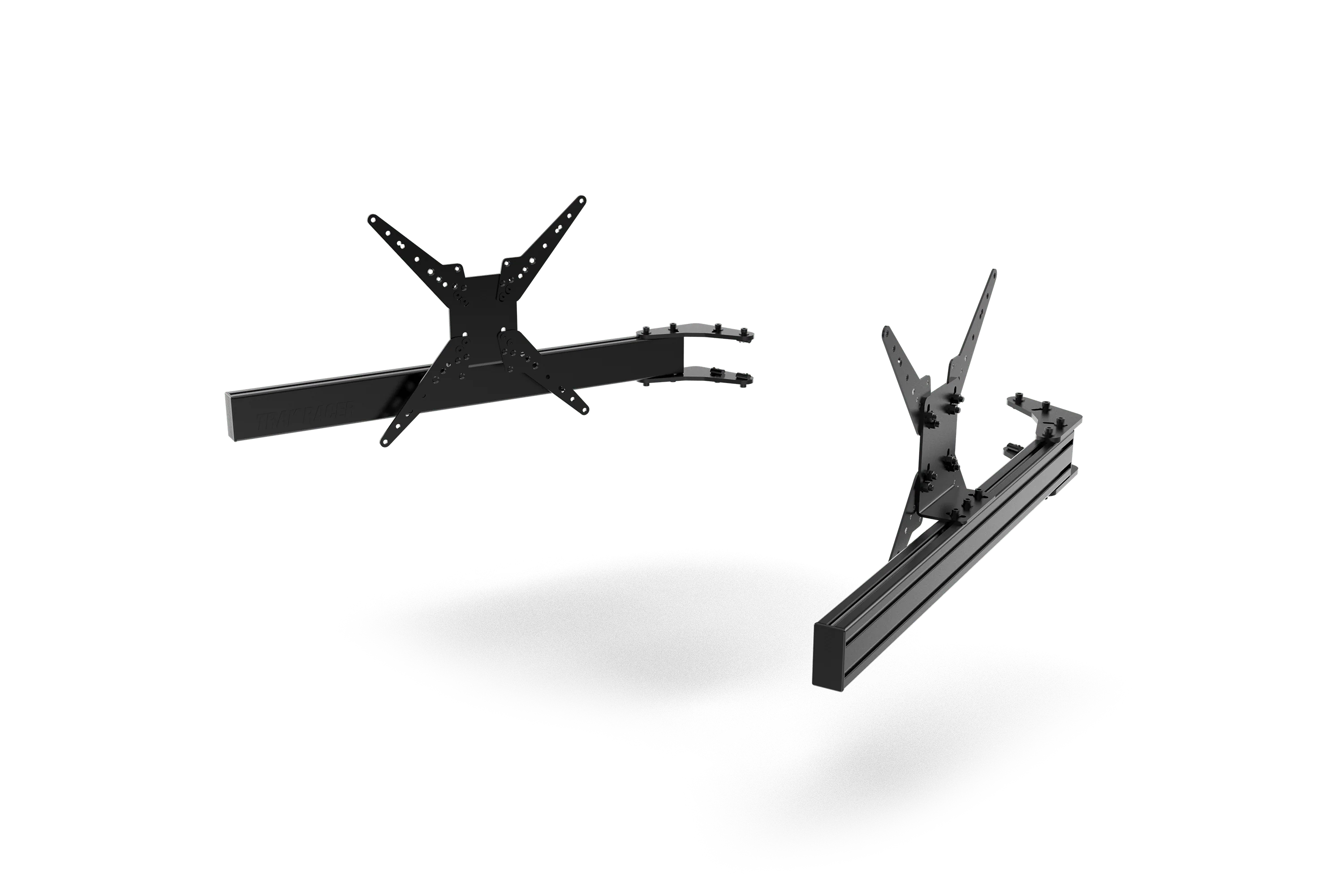 Aluminium Add-on Arms for Triple Monitor Stand with VESA Mounts