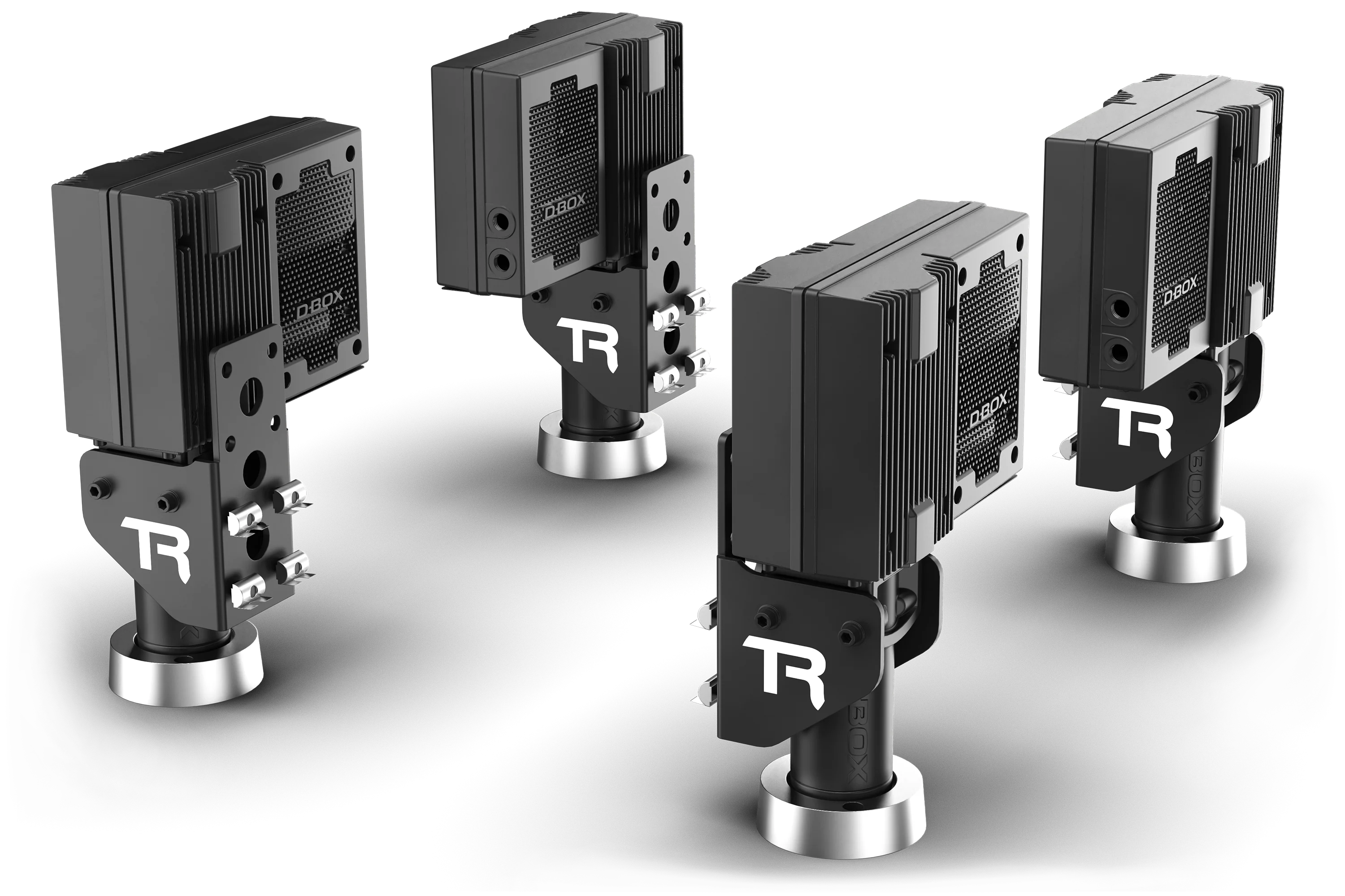 D-BOX G5 4250i Motion System with 4 Haptic Actuators with Mounting Brackets