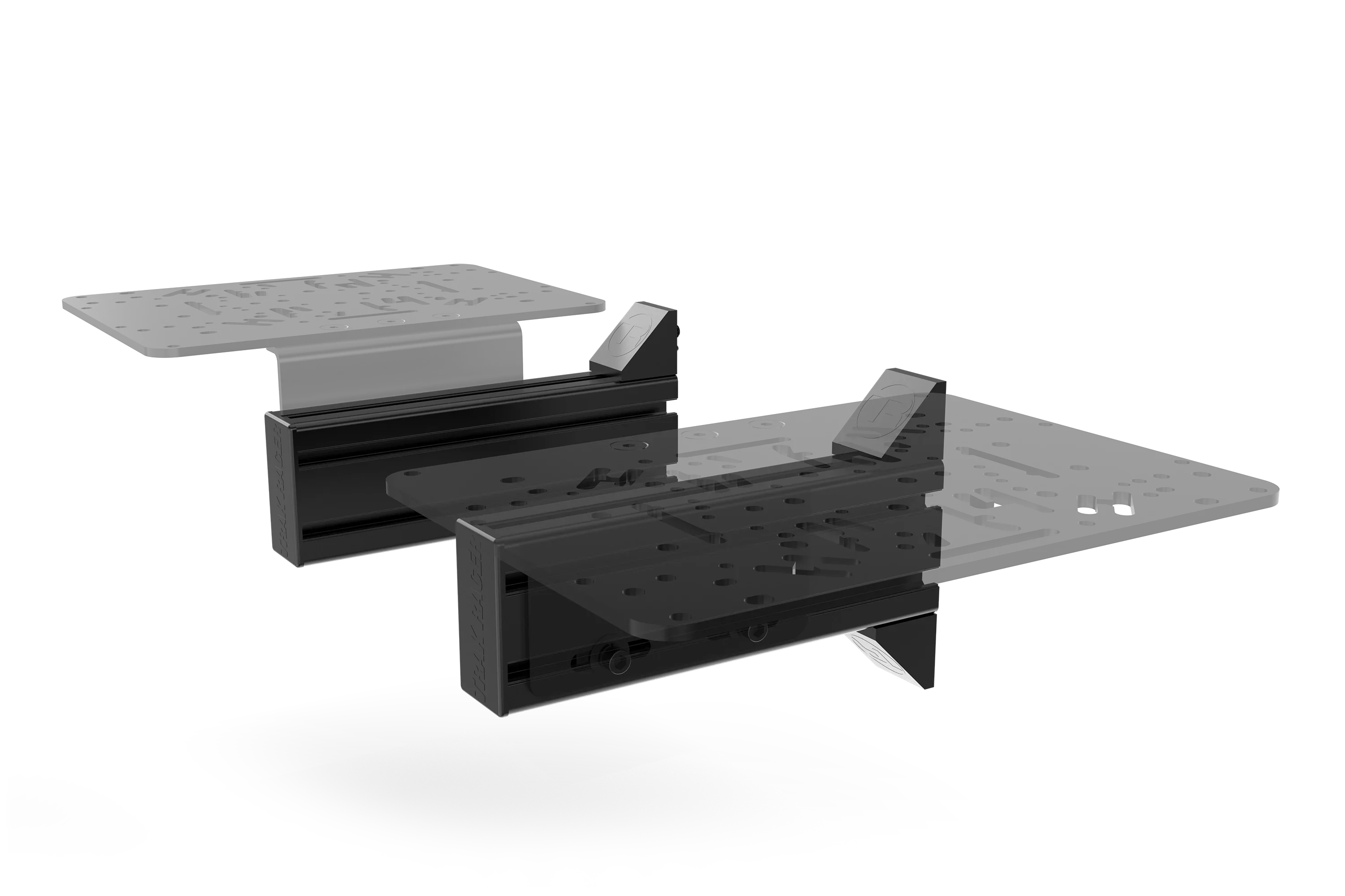 Set of 2 Universal Side Supports – 240mm (80×40mm) for Sim Racing & Flight Sim Rigs - Image 4
