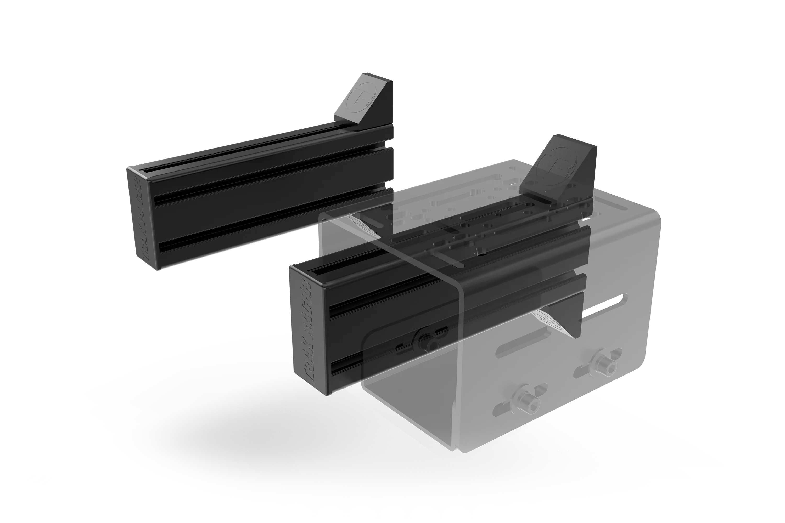 Set of 2 Universal Side Supports – 240mm (80×40mm) for Sim Racing & Flight Sim Rigs - Image 5