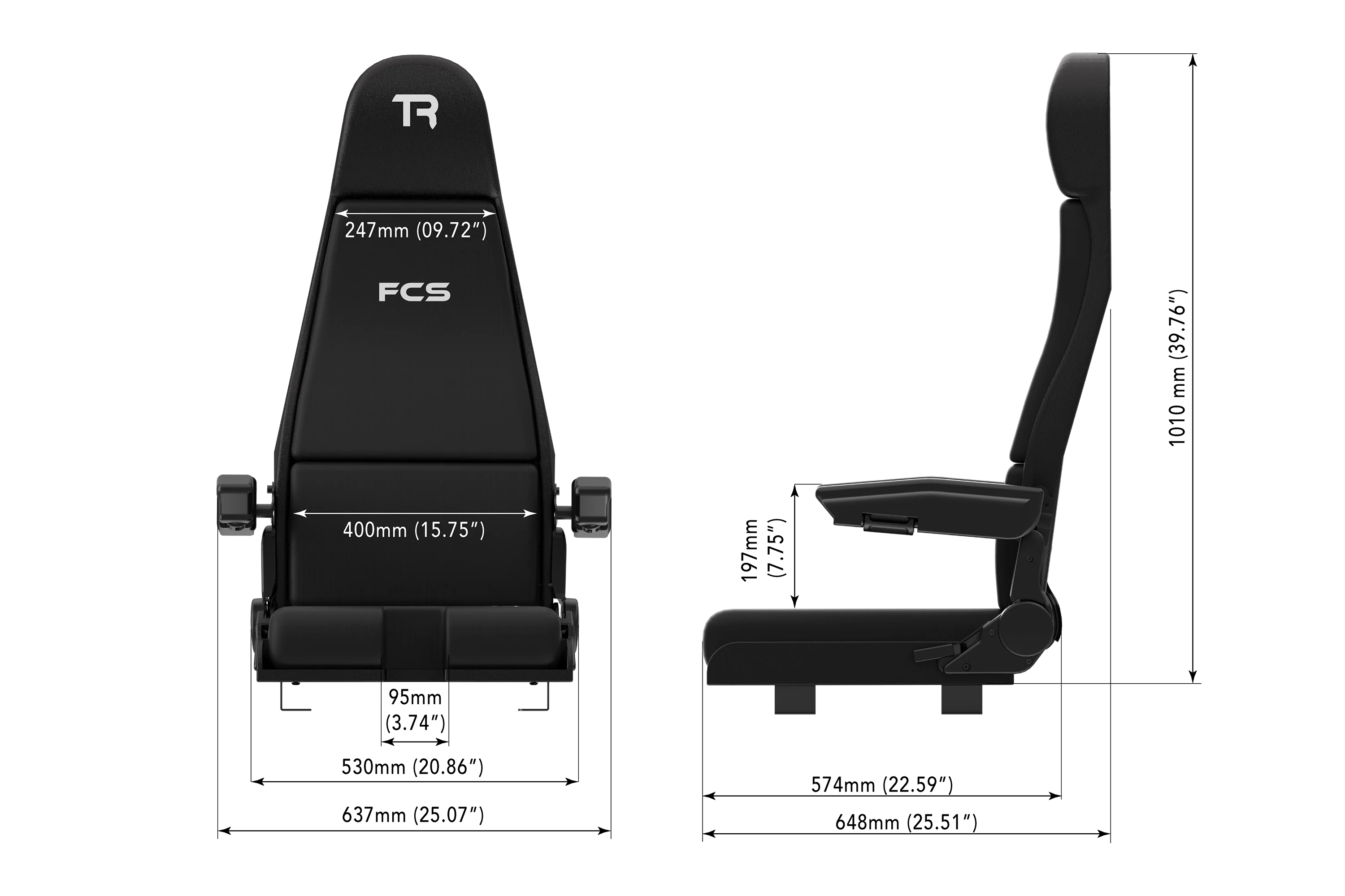 FCS Flight Simulator Control Seat - Image 9