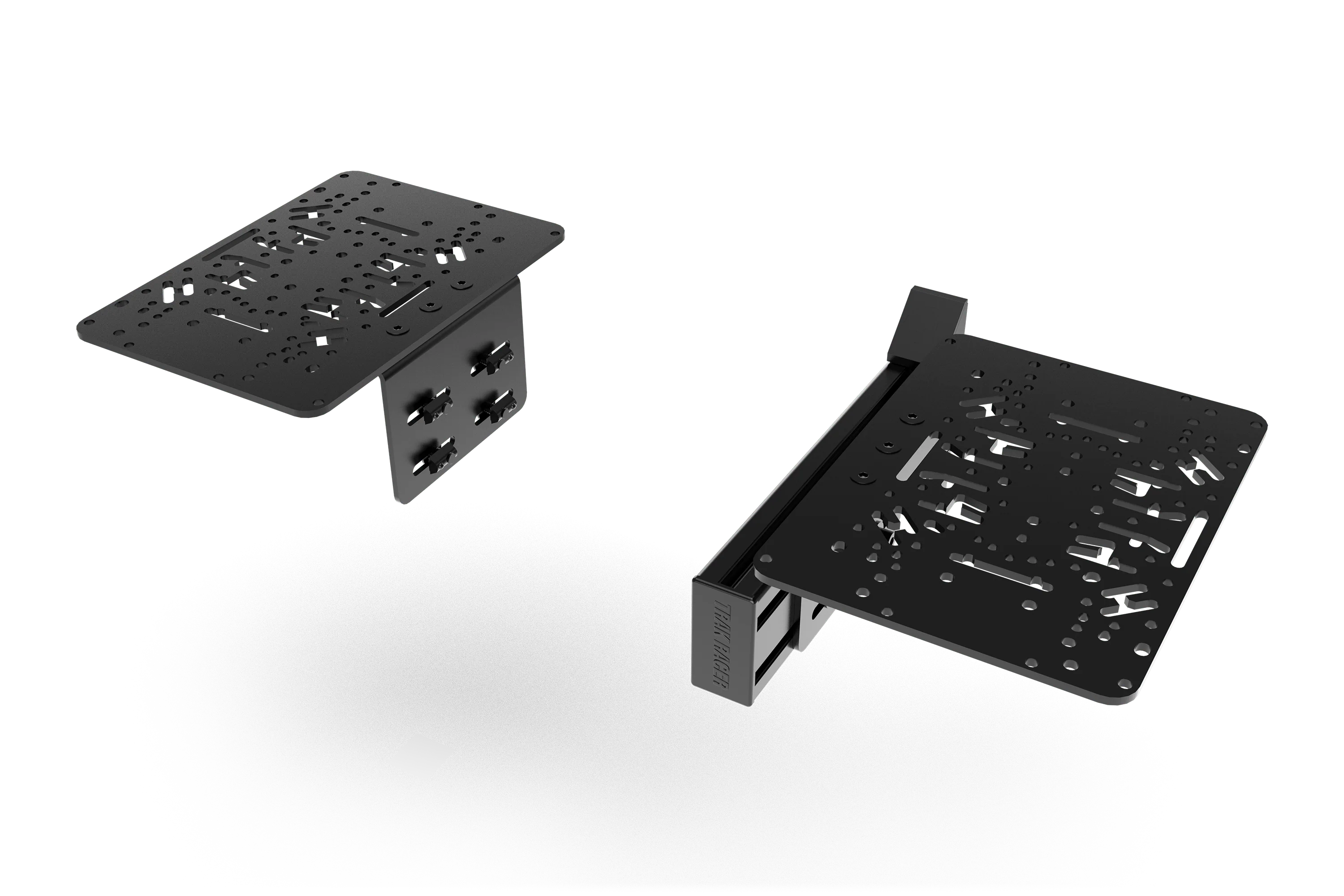 Flight Sim Control Mounts with 1 Side Support for all Aluminum Cockpits