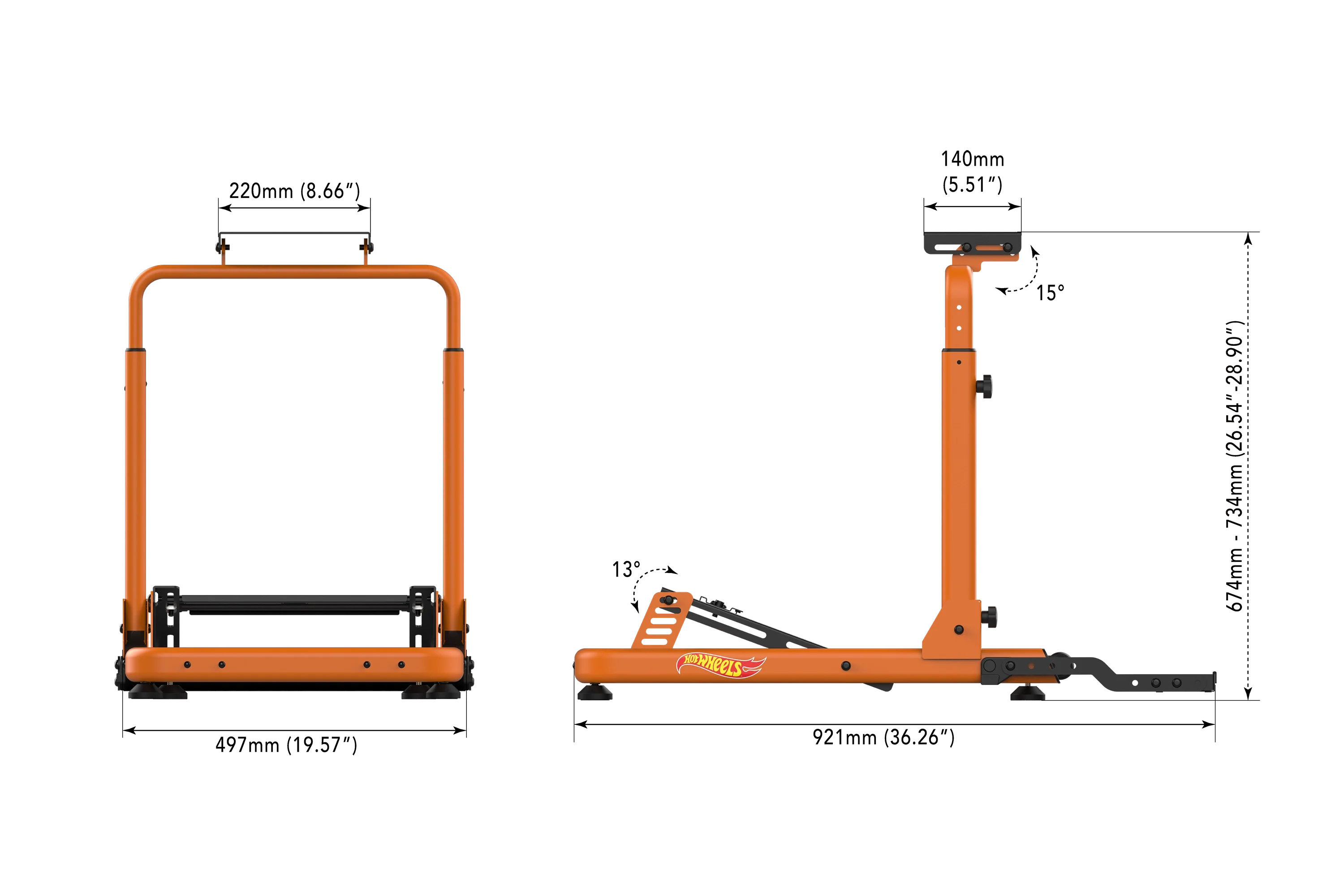 Hot Wheels HW2 Racing Simulator Wheel Stand - Image 8