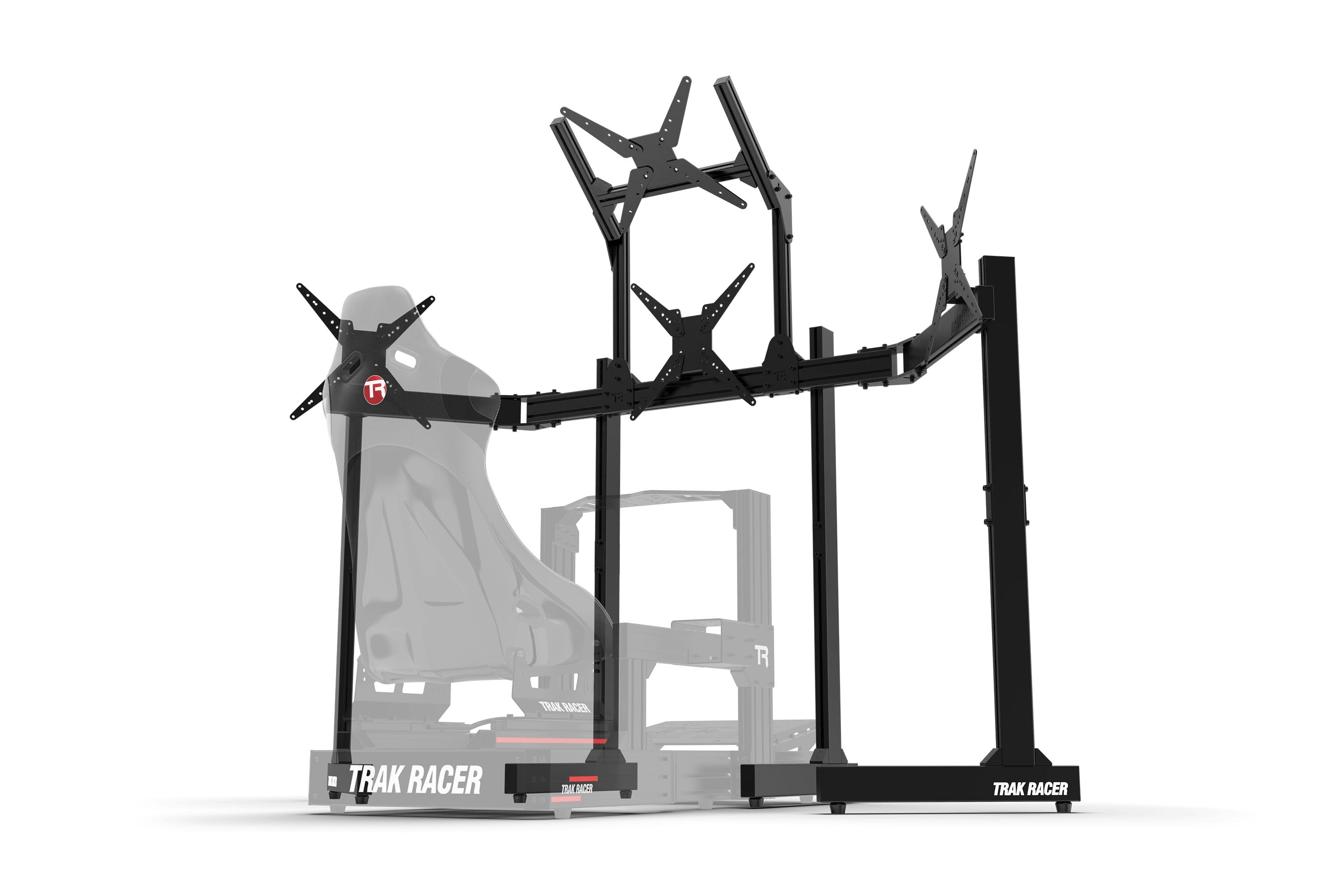 Freestanding Triple (3) Monitor Stand with Extra Leg Supports - Supports up to 55" Displays - Image 6