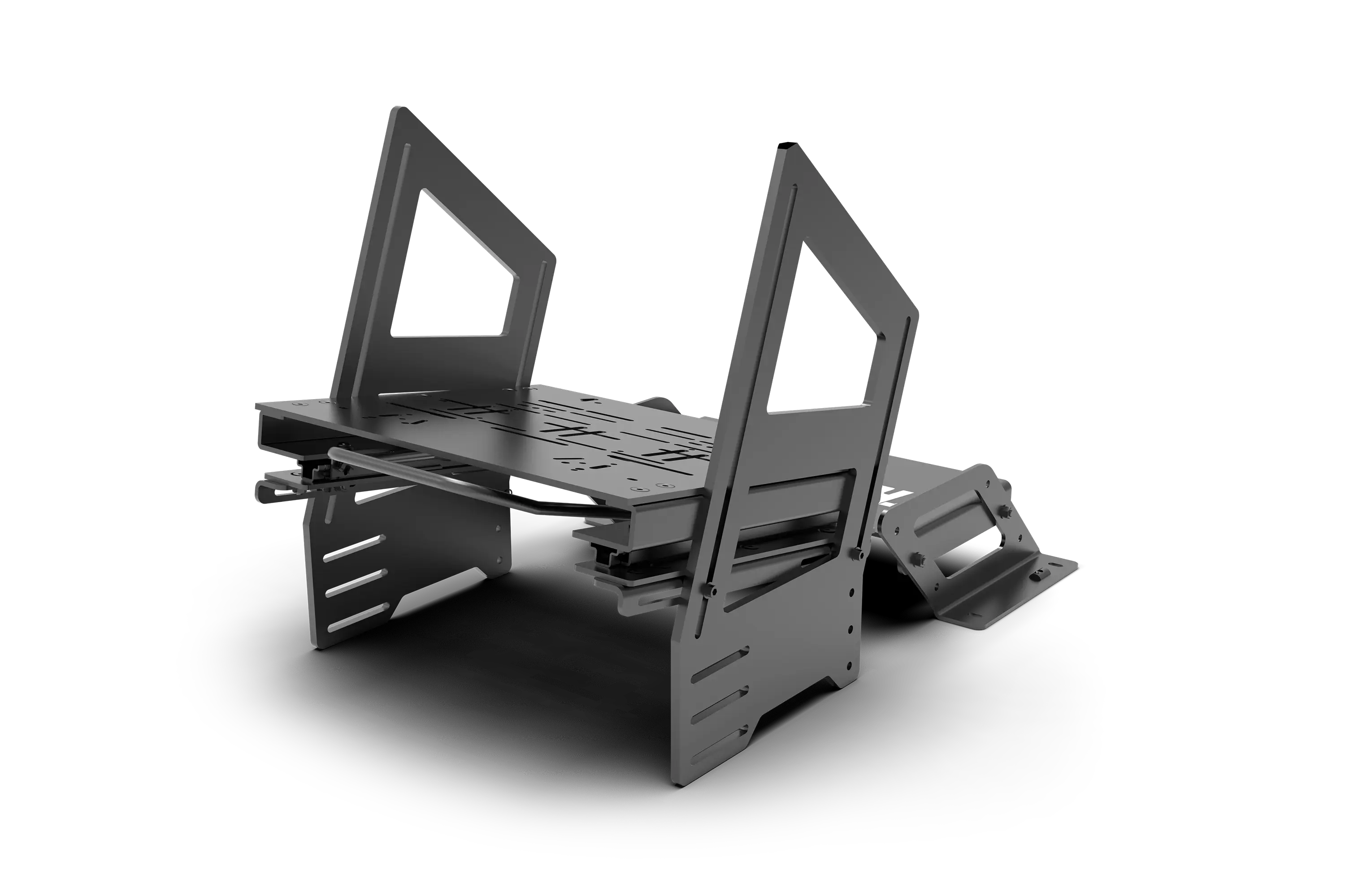 Quick-Adjust Dual Locking Pedal Slider System — For Trak Racer Extrusion Pedal Mounting Plates - Image 4
