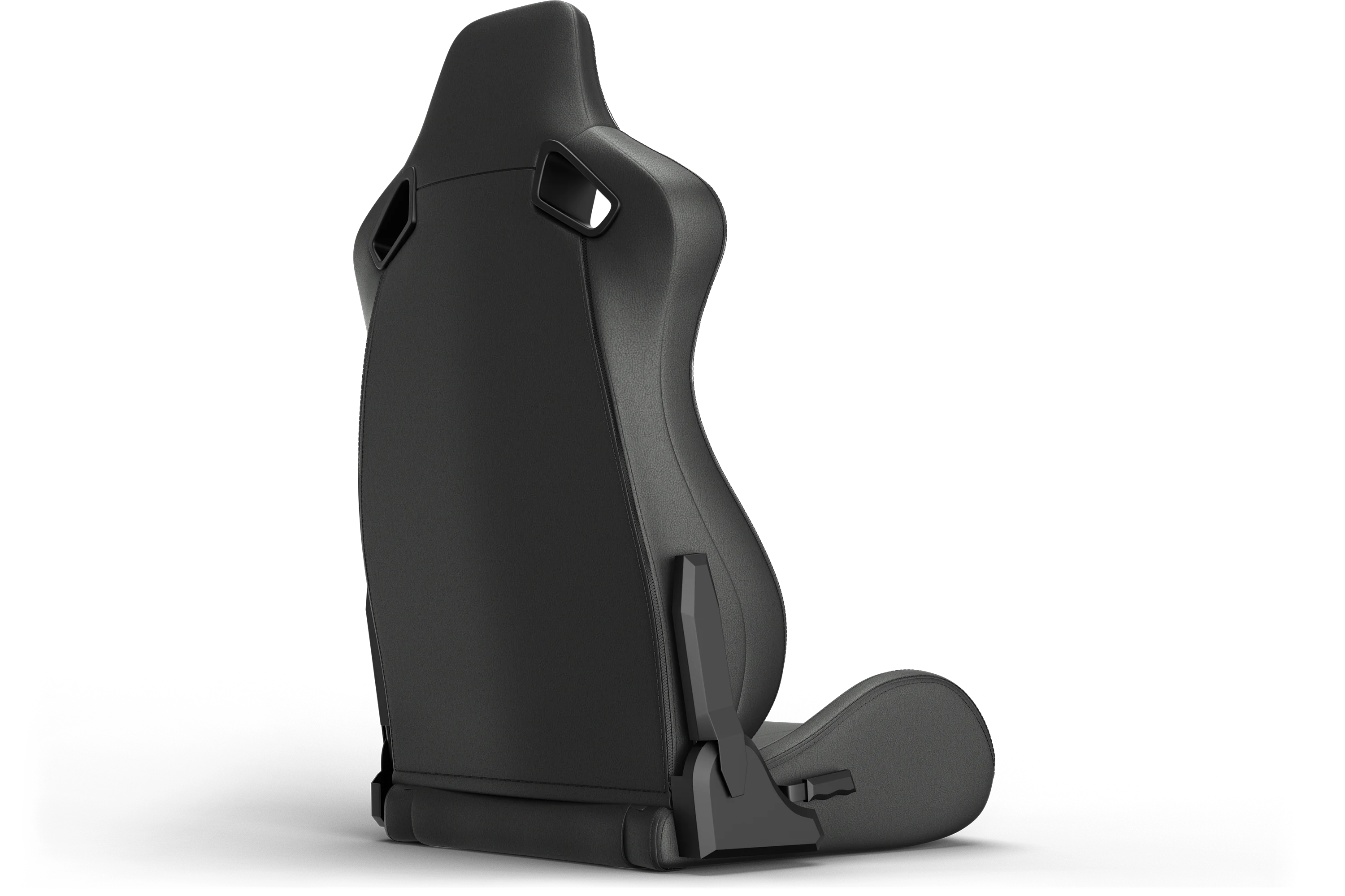 RE2 Dual-Lock Reclining Sim Racing Seat - Premium White Diamond-Stitched Leather-Style - Image 13