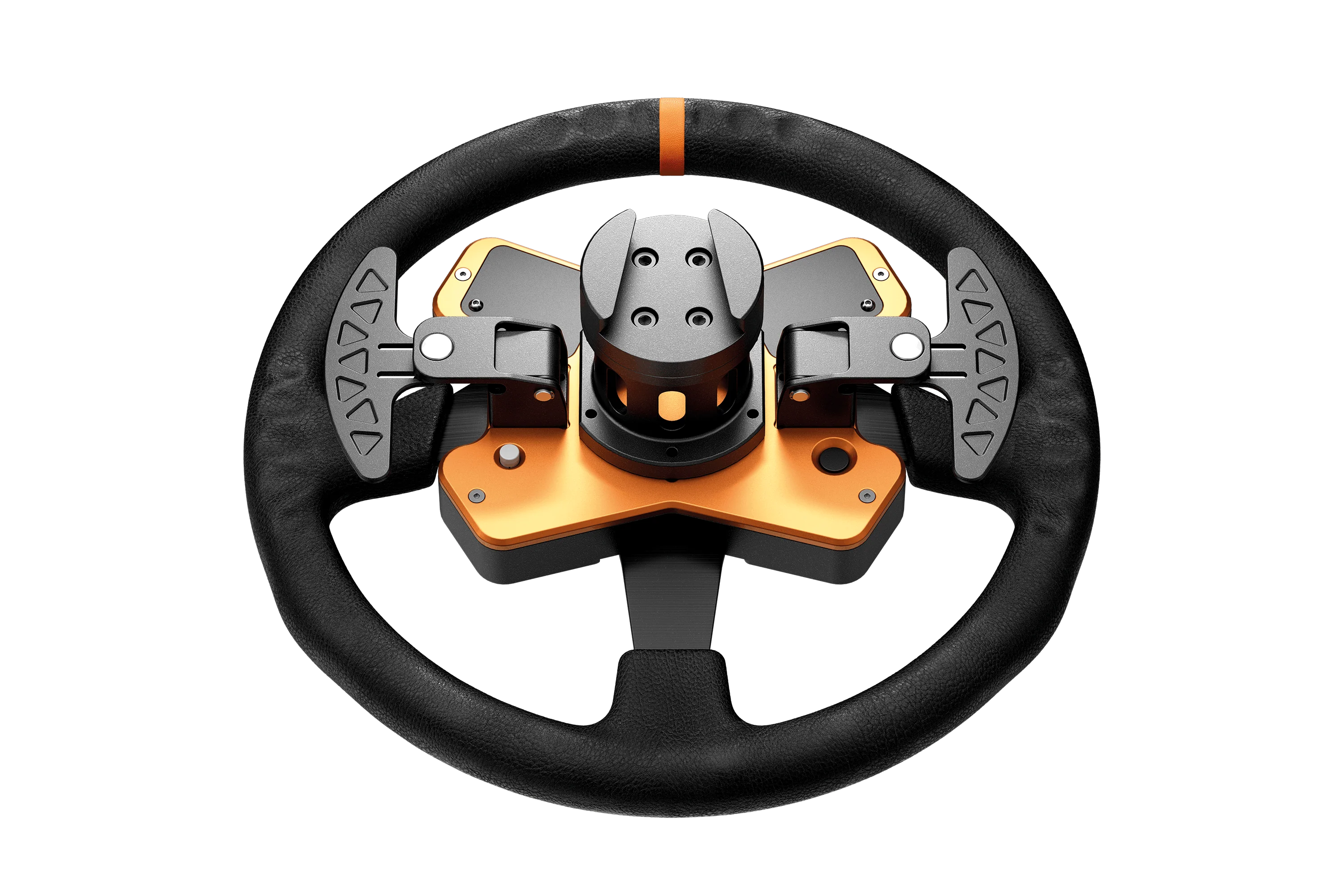 Simucube Tahko Round Black Edition Sim Racing Steering Wheel - Image 5