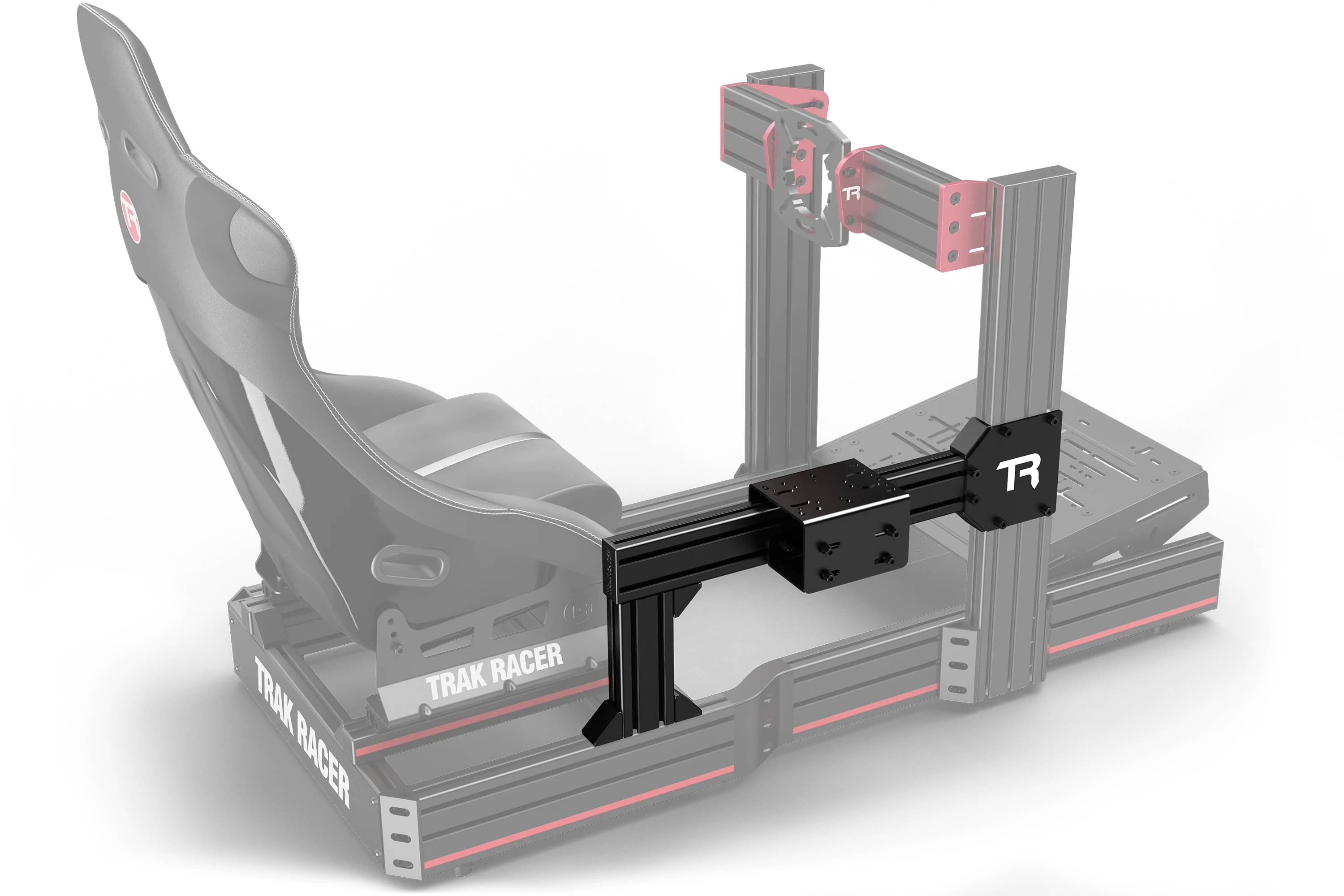 TR Gen 2 Shifter Mount and Side Chassis Support with TR Support Plate - Black - Image 2