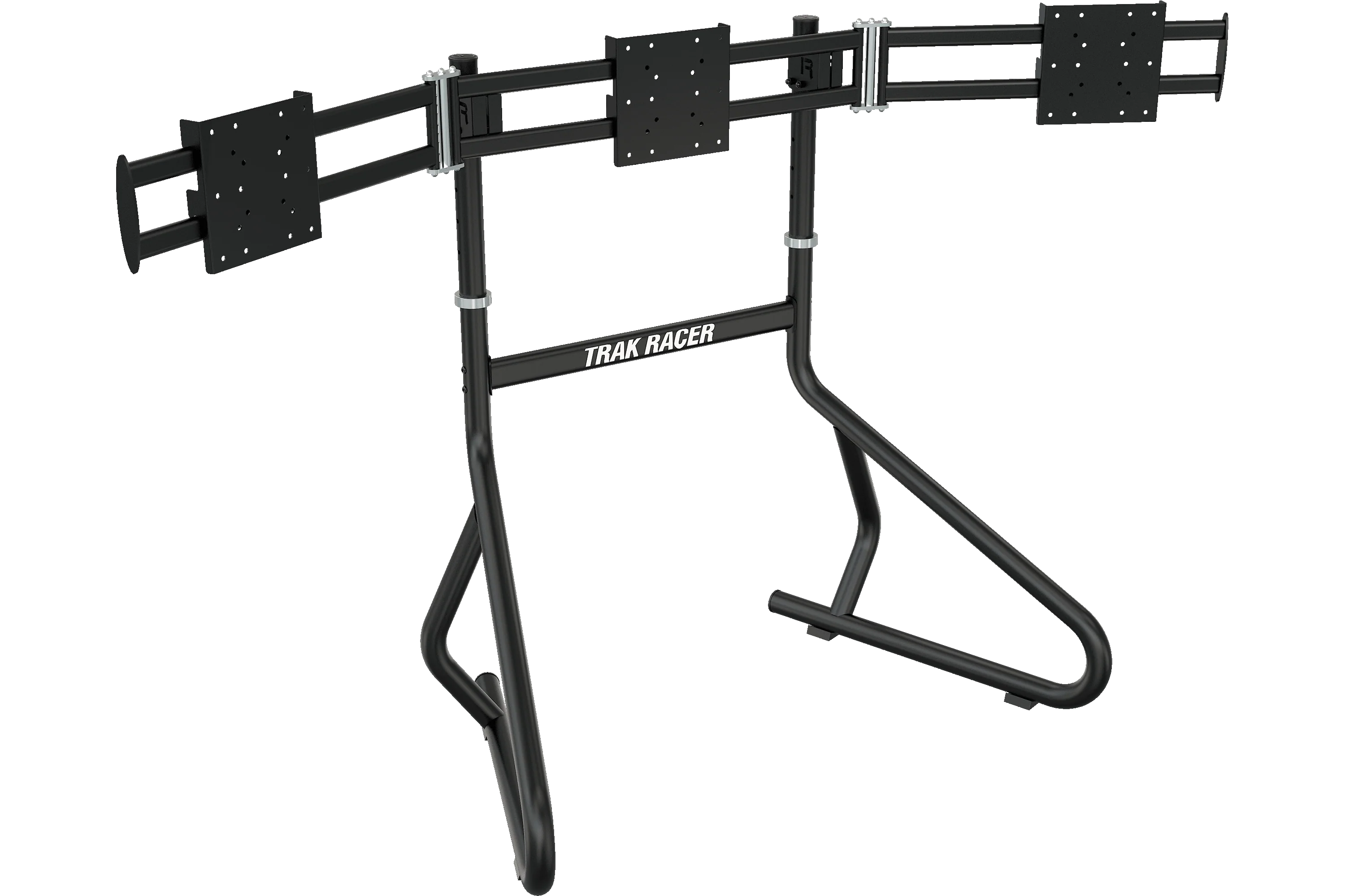 Small Freestanding Triple Monitor Stand - 22" to 32" Displays - Image 2