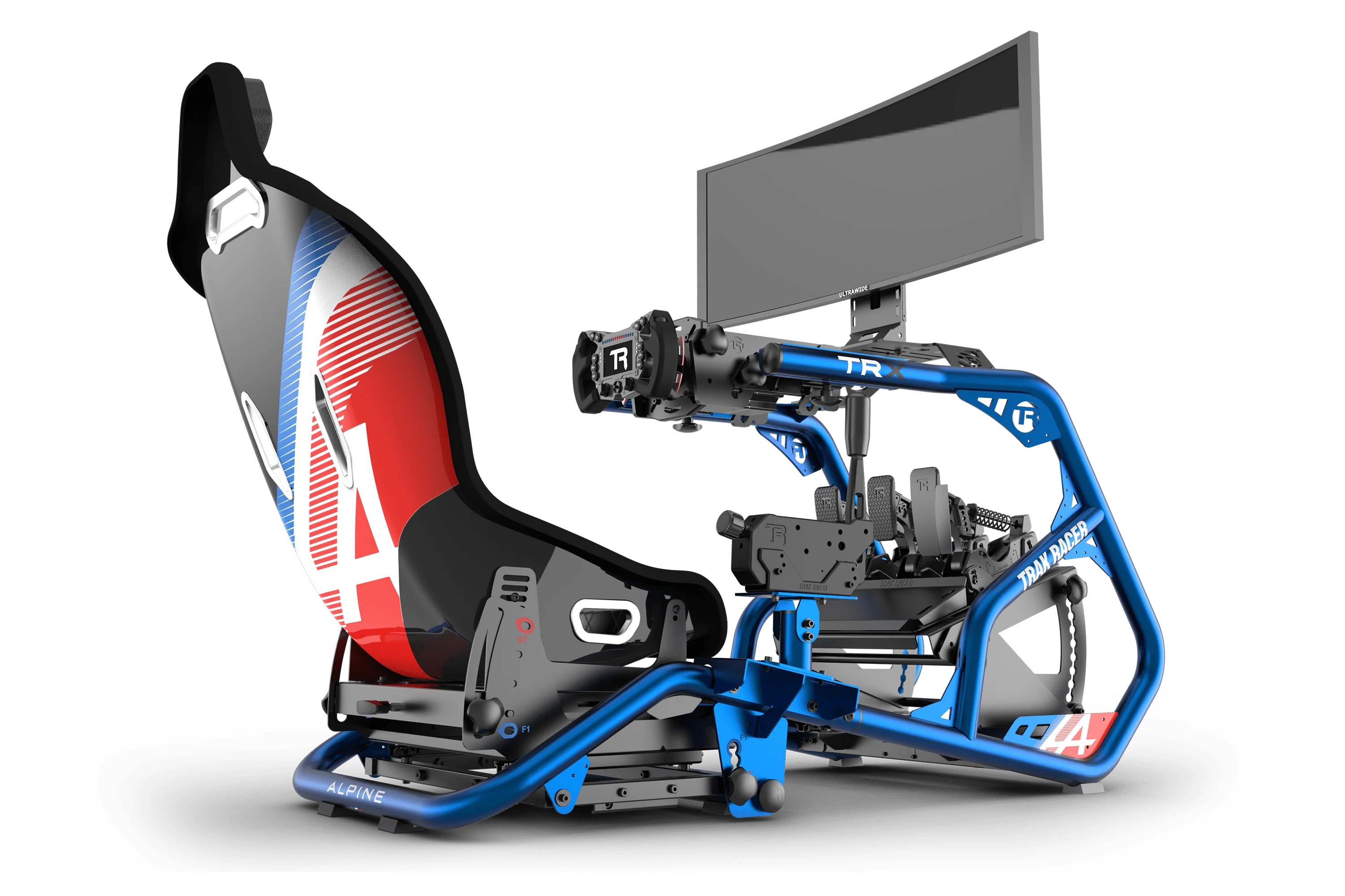 Universal Gear Shifter Mount for Alpine Racing TRX - Blue - Image 2