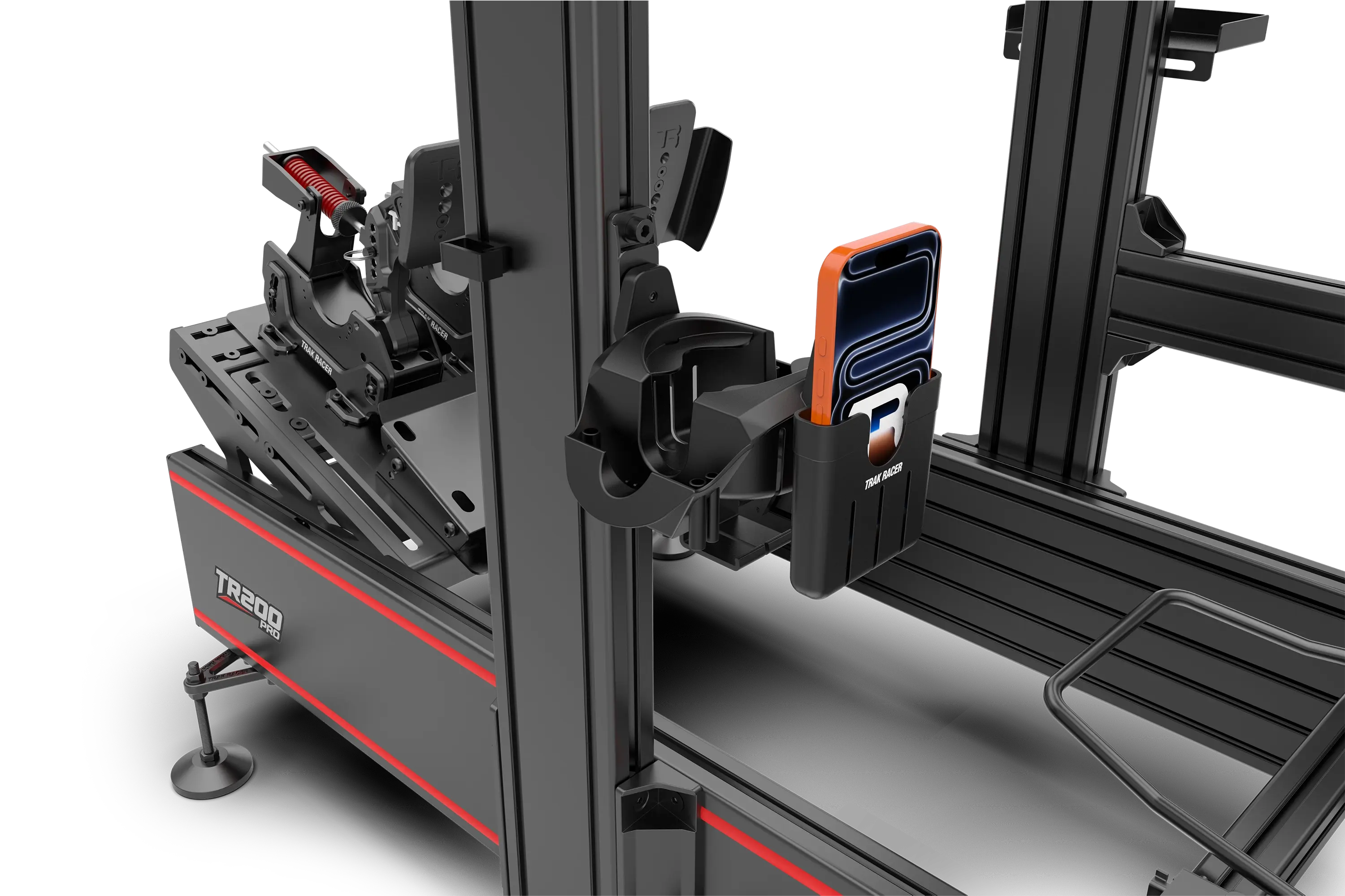 Universal VR Headset, Headphone, Drink, Phone & Tool Holder Mount for Sim Racing and Flight Simulation Cockpits - Image 4